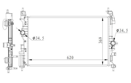 Radiator, engine cooling, Image 5
