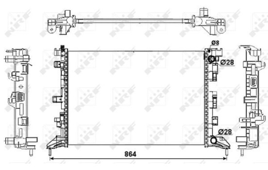 Radiator, engine cooling, Image 3