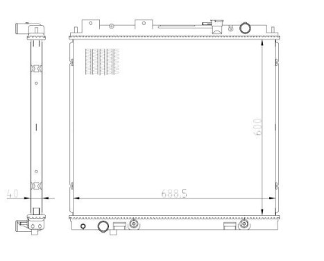 Radiator, engine cooling, Image 5