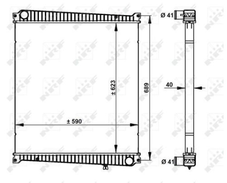 Radiator, engine cooling, Image 5