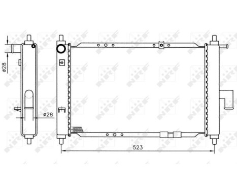 Radiator, engine cooling, Image 2