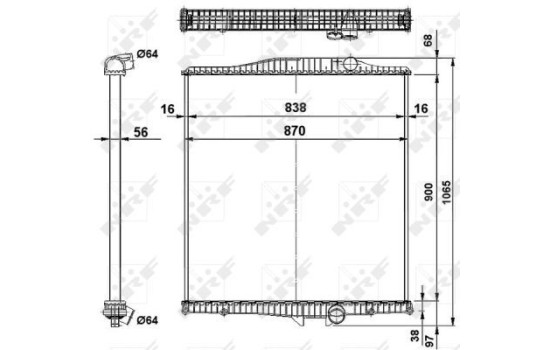 Radiator, engine cooling, Image 5
