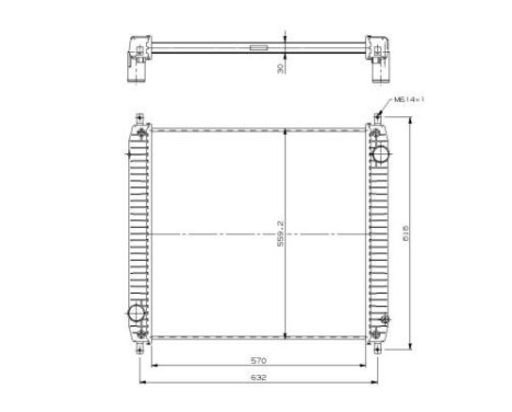 Radiator, engine cooling, Image 5