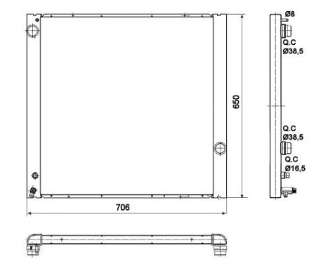 Radiator, engine cooling, Image 5
