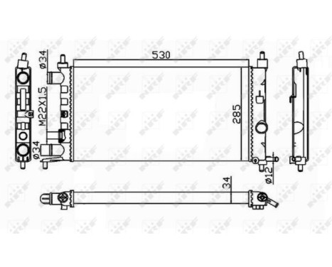 Radiator, engine cooling, Image 3