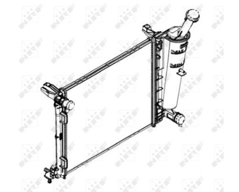 Radiator, engine cooling, Image 5