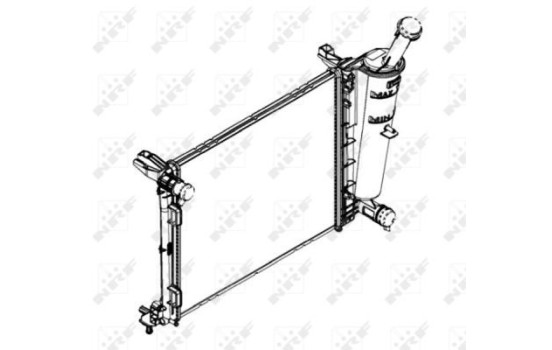 Radiator, engine cooling, Image 5