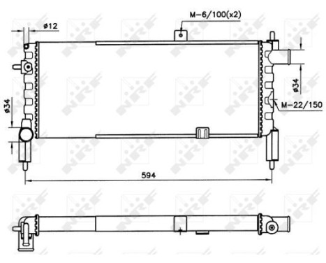 Radiator, engine cooling, Image 4