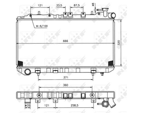 Radiator, engine cooling, Image 5