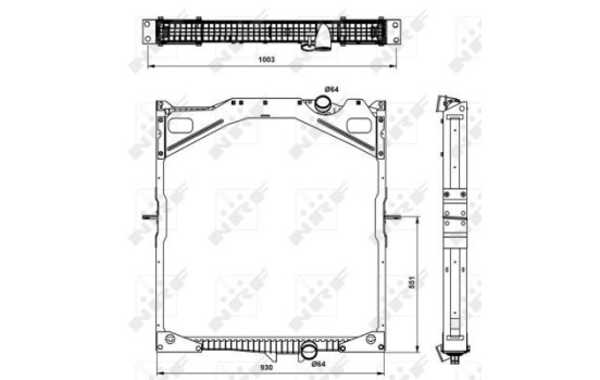 Radiator, engine cooling, Image 5