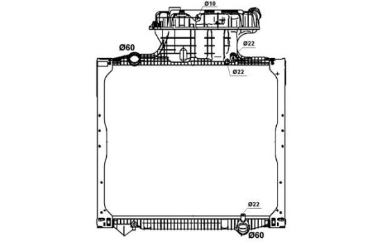 Radiator, engine cooling, Image 5