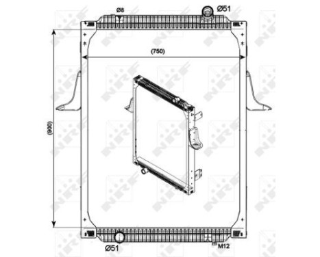 Radiator, engine cooling, Image 5