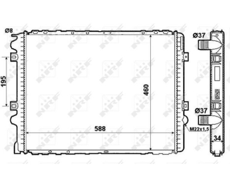 Radiator, engine cooling, Image 5