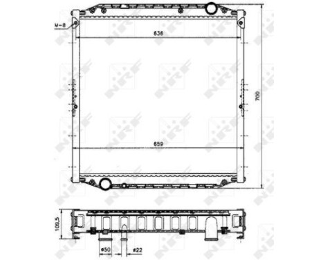 Radiator, engine cooling
