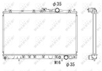 Radiator, engine cooling