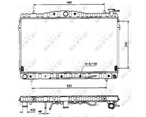 Radiator, engine cooling, Image 5