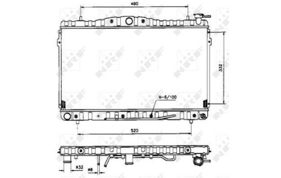 Radiator, engine cooling, Image 5