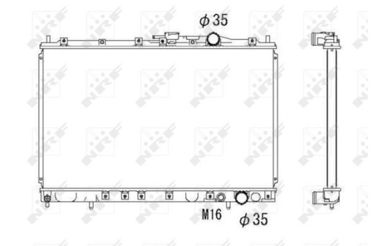 Radiator, engine cooling, Image 4
