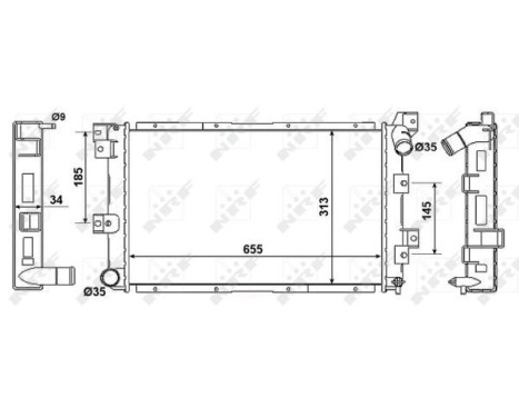 Radiator, engine cooling, Image 3