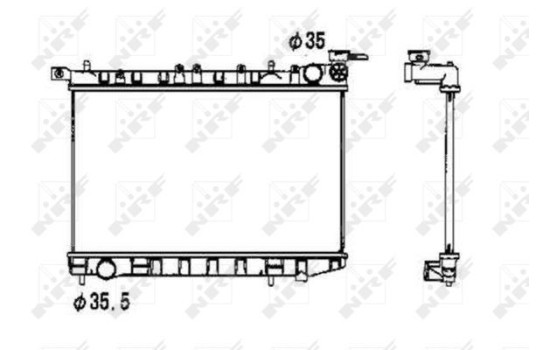 Radiator, engine cooling, Image 5