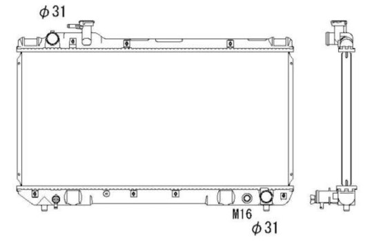 Radiator, engine cooling, Image 3