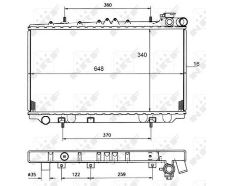 Radiator, engine cooling, Image 5