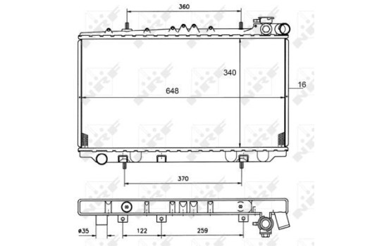 Radiator, engine cooling, Image 5
