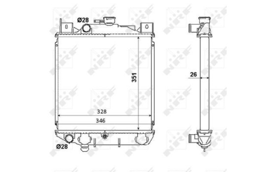 Radiator, engine cooling, Image 5