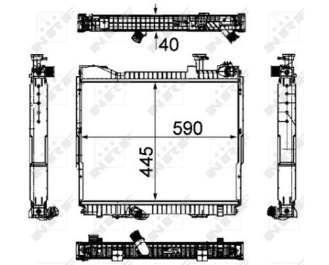 Radiator, engine cooling, Image 2