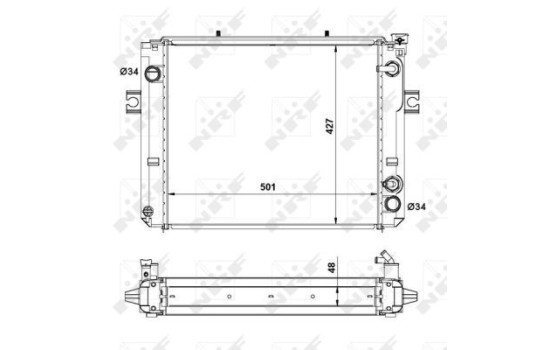 Radiator, engine cooling, Image 3