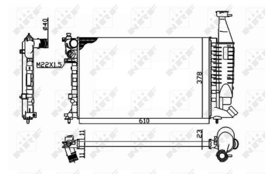 Radiator, engine cooling, Image 3