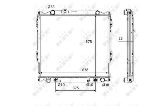 Radiator, engine cooling, Image 2