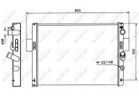 Radiator, engine cooling