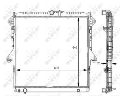 Radiator, engine cooling, Image 2