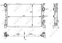 Radiator, engine cooling