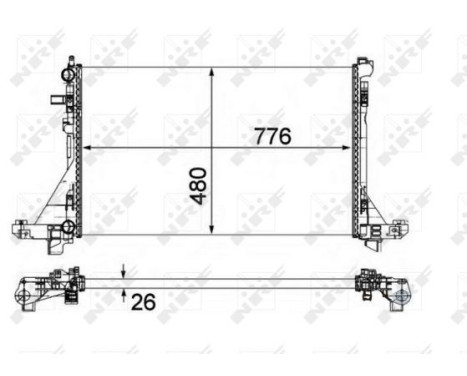 Radiator, engine cooling, Image 4