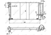 Radiator, engine cooling