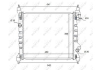 Radiator, engine cooling