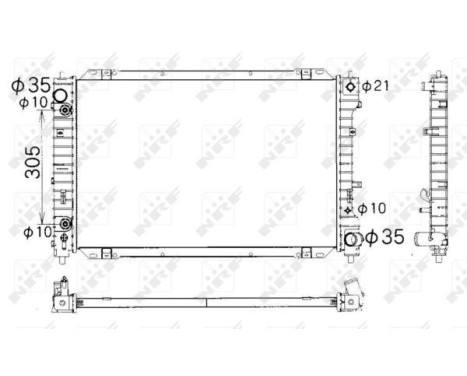 Radiator, engine cooling, Image 4