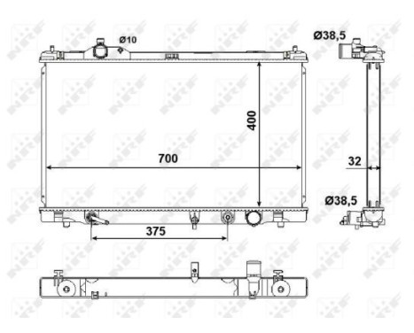 Radiator, engine cooling, Image 3
