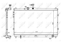 Radiator, engine cooling
