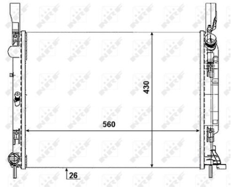 Radiator, engine cooling, Image 3