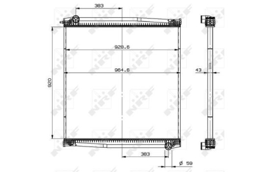 Radiator, engine cooling, Image 5