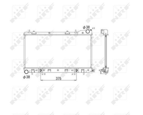 Radiator, engine cooling, Image 2