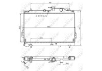 Radiator, engine cooling