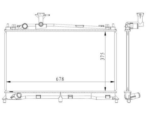 Radiator, engine cooling, Image 4