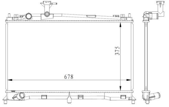 Radiator, engine cooling, Image 4