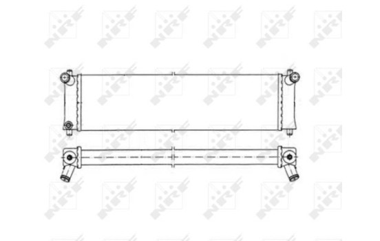 Radiator, engine cooling