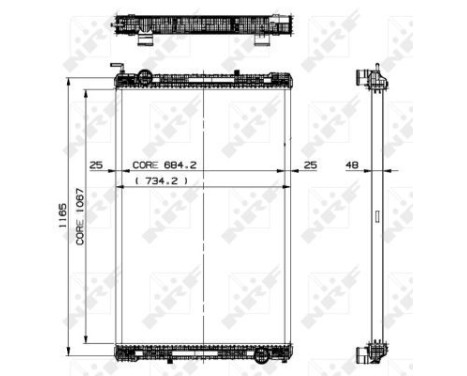 Radiator, engine cooling, Image 2