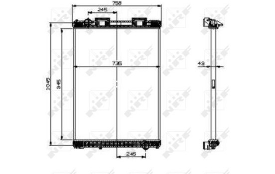 Radiator, engine cooling, Image 2
